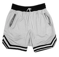 Men's Sports Basketball Shorts Mesh Quick Dry Casual Breathable Gray Short