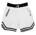 Men's Sports Basketball Shorts Mesh Quick Dry Casual Breathable White Short